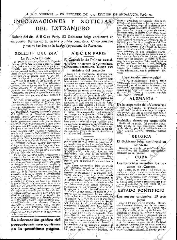 ABC SEVILLA 17-02-1933 página 31