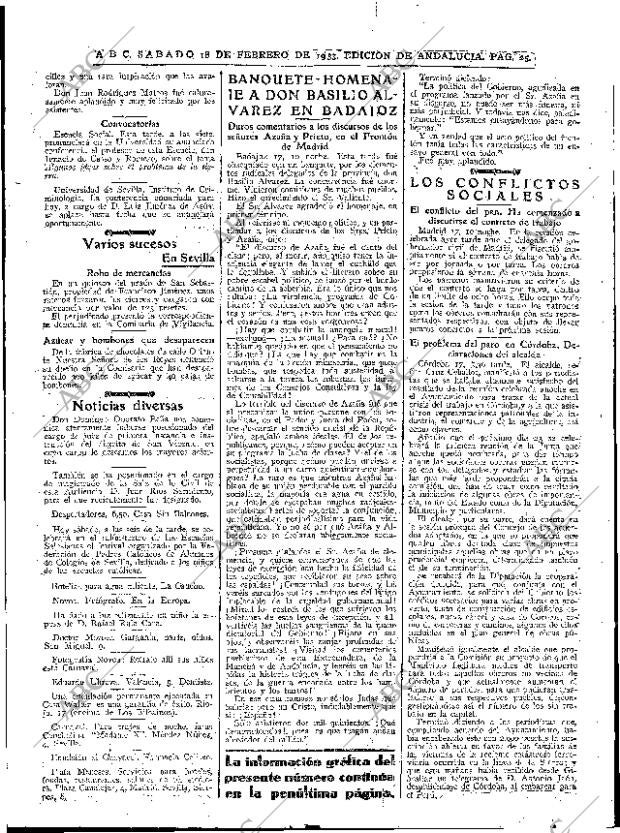 ABC SEVILLA 18-02-1933 página 25
