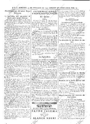 ABC SEVILLA 19-02-1933 página 22