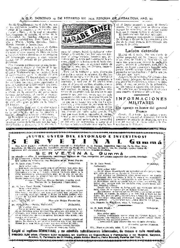 ABC SEVILLA 19-02-1933 página 30