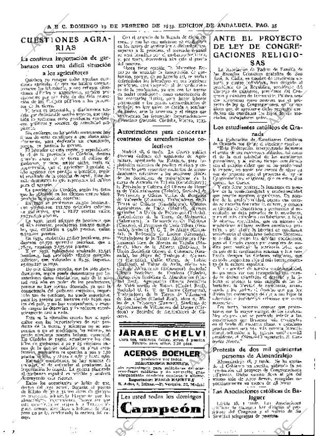 ABC SEVILLA 19-02-1933 página 35