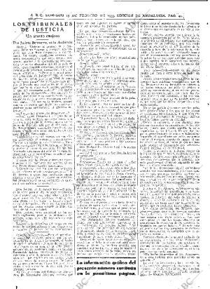 ABC SEVILLA 19-02-1933 página 40