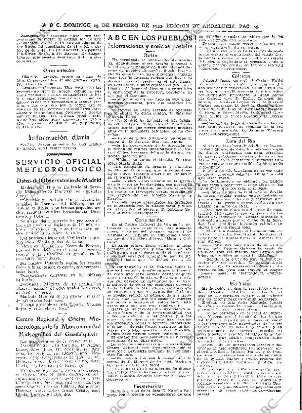 ABC SEVILLA 19-02-1933 página 49