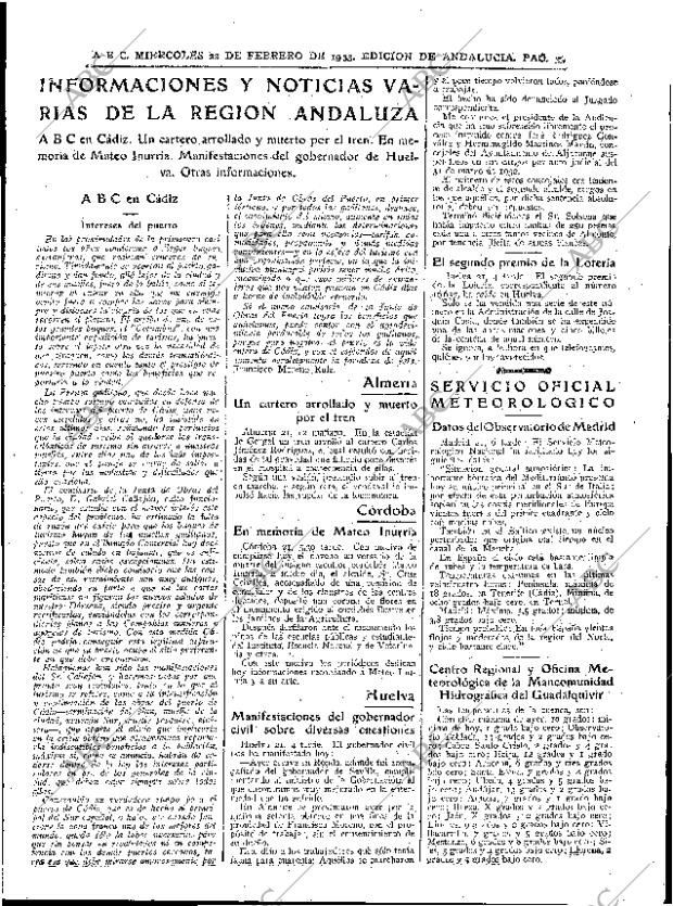 ABC SEVILLA 22-02-1933 página 35