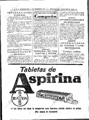 ABC SEVILLA 22-02-1933 página 40