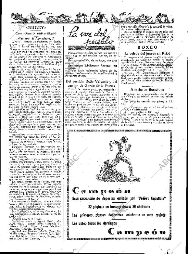 ABC SEVILLA 22-02-1933 página 45