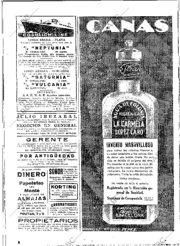 ABC MADRID 24-02-1933 página 2