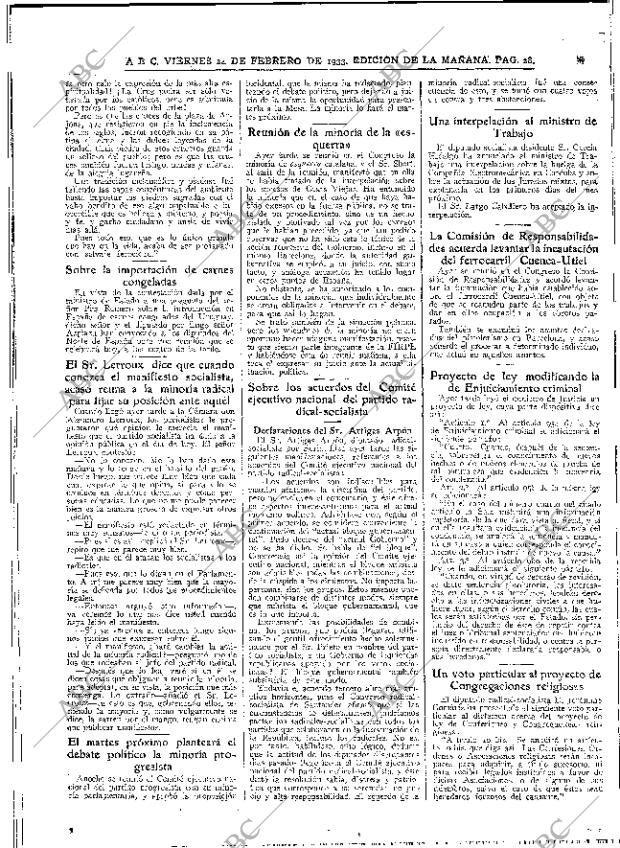 ABC MADRID 24-02-1933 página 28