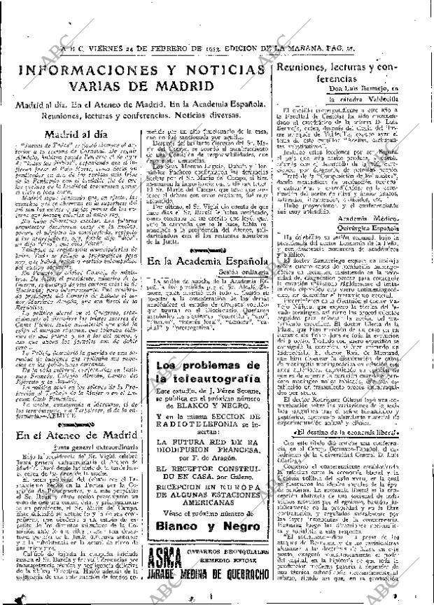ABC MADRID 24-02-1933 página 37
