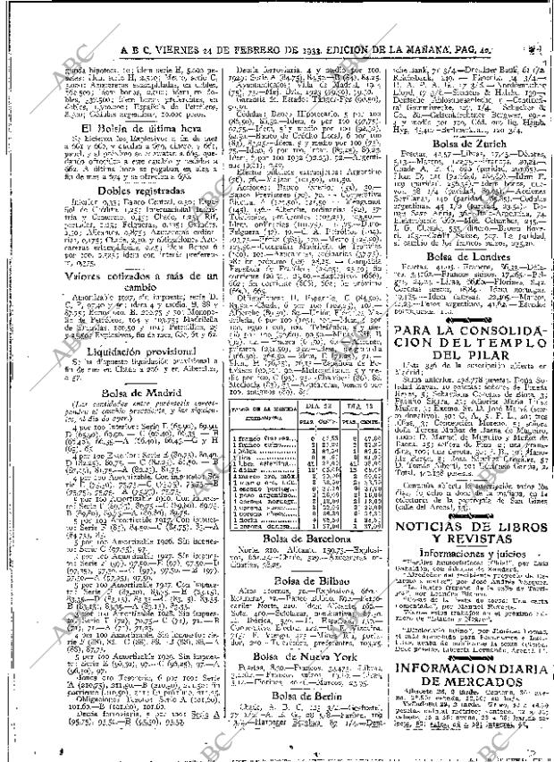 ABC MADRID 24-02-1933 página 42