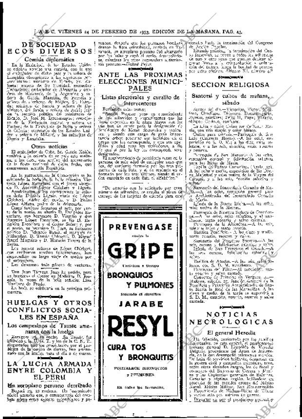 ABC MADRID 24-02-1933 página 43