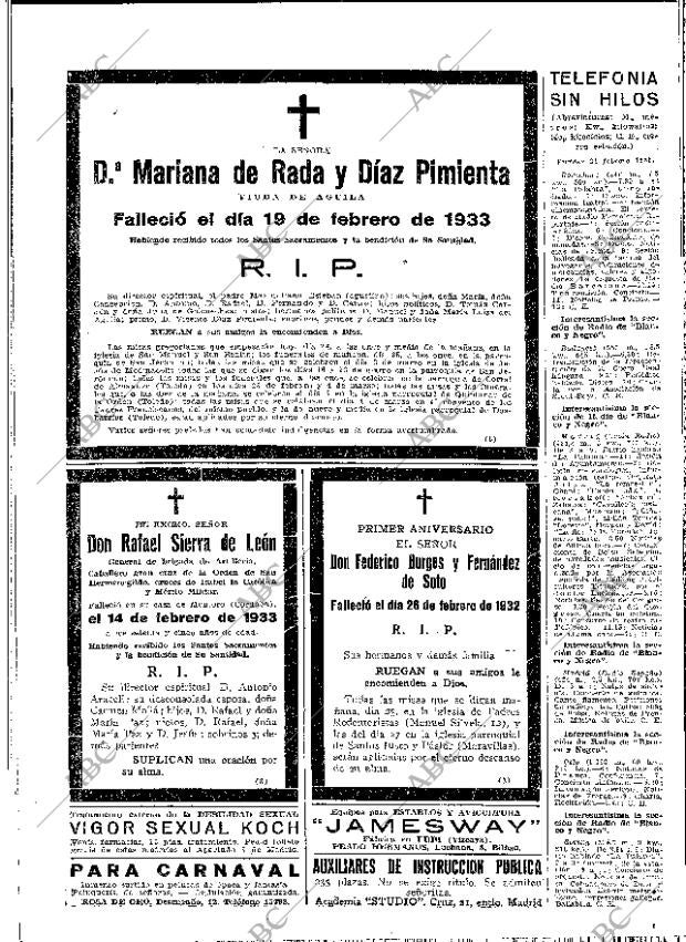 ABC MADRID 24-02-1933 página 52