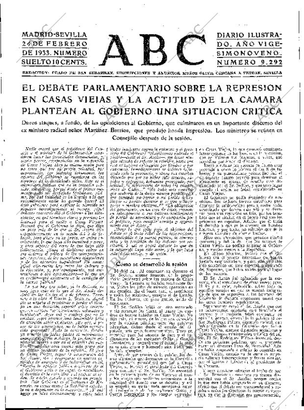 ABC SEVILLA 24-02-1933 página 15