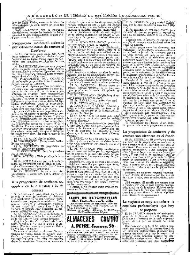 ABC SEVILLA 25-02-1933 página 21