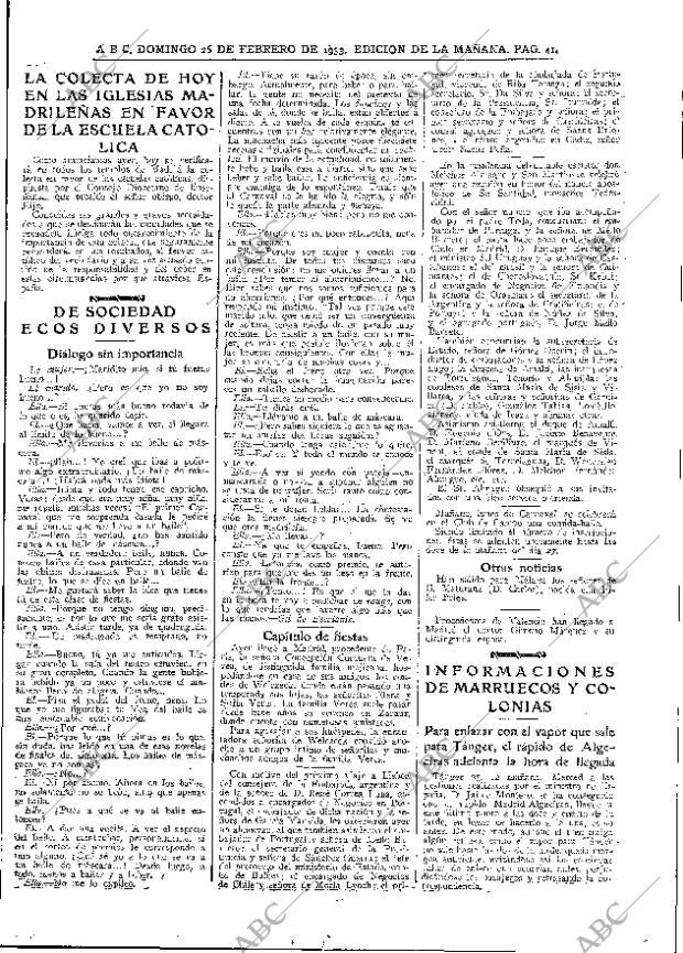 ABC MADRID 26-02-1933 página 41