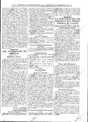 ABC MADRID 26-02-1933 página 43