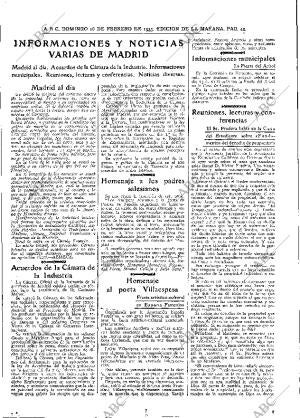 ABC MADRID 26-02-1933 página 49