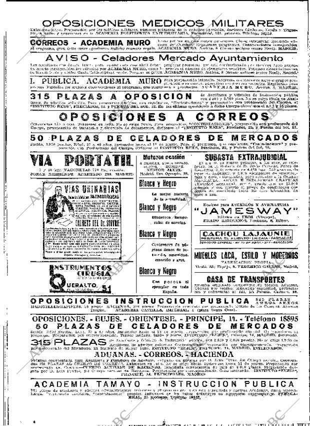 ABC MADRID 26-02-1933 página 60