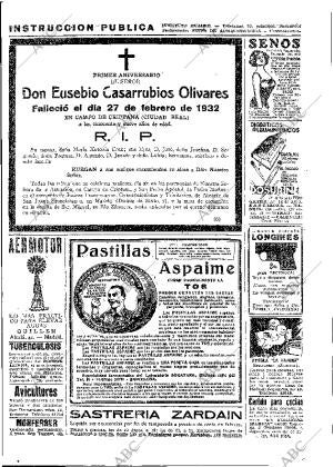 ABC MADRID 26-02-1933 página 67