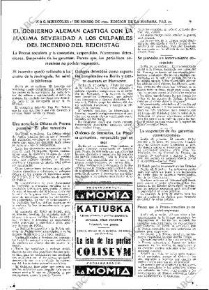 ABC MADRID 01-03-1933 página 27