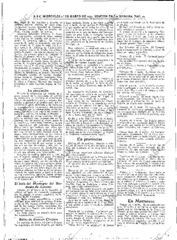 ABC MADRID 01-03-1933 página 30