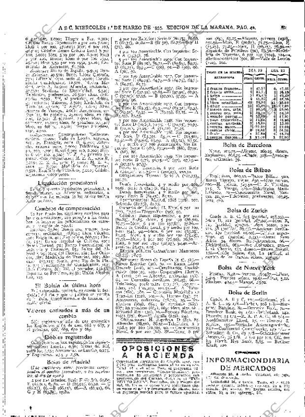 ABC MADRID 01-03-1933 página 42