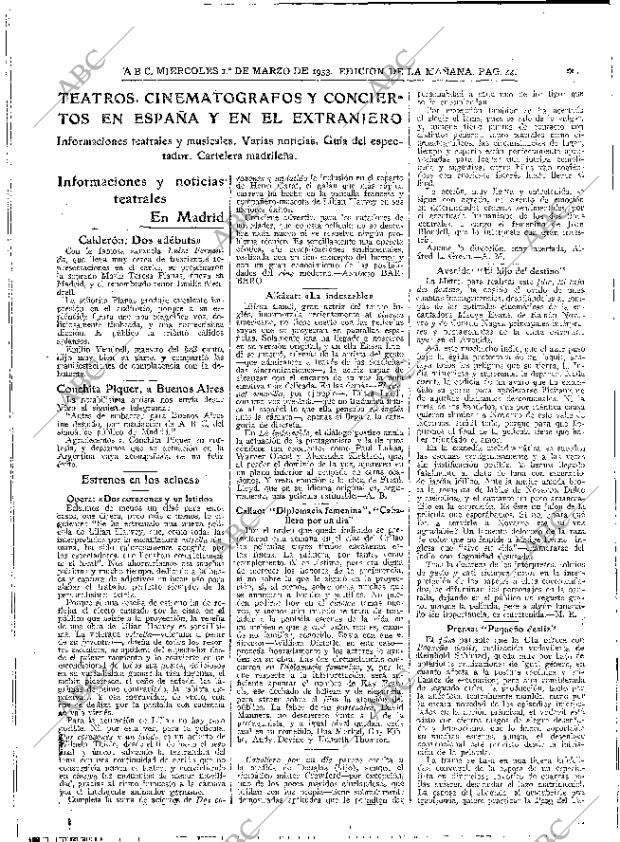 ABC MADRID 01-03-1933 página 44