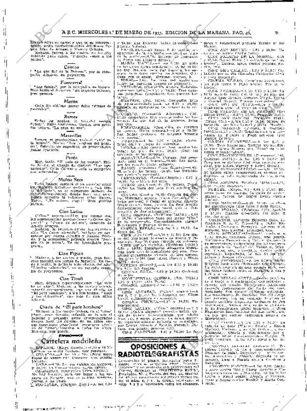 ABC MADRID 01-03-1933 página 46