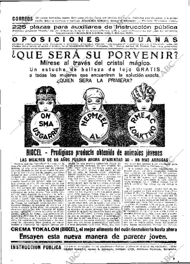 ABC MADRID 01-03-1933 página 55