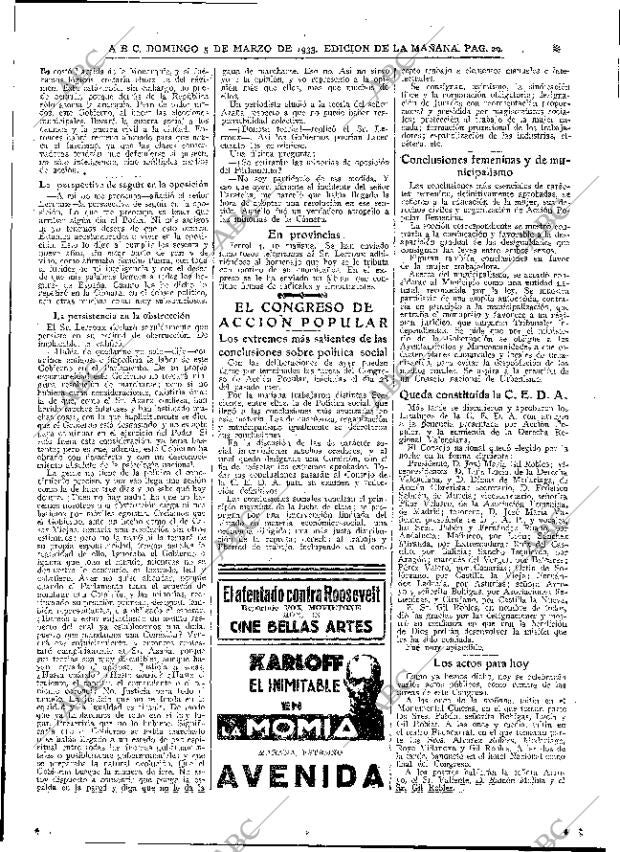ABC MADRID 05-03-1933 página 29