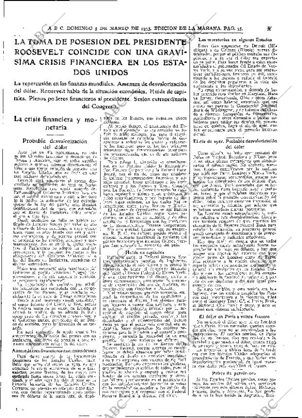ABC MADRID 05-03-1933 página 35