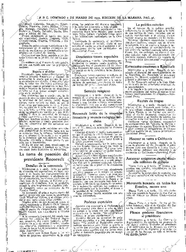 ABC MADRID 05-03-1933 página 36