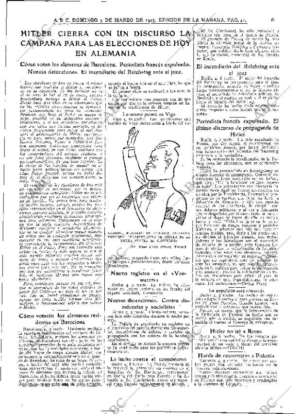 ABC MADRID 05-03-1933 página 41