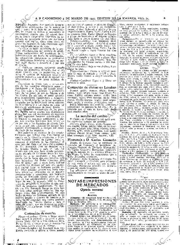 ABC MADRID 05-03-1933 página 54