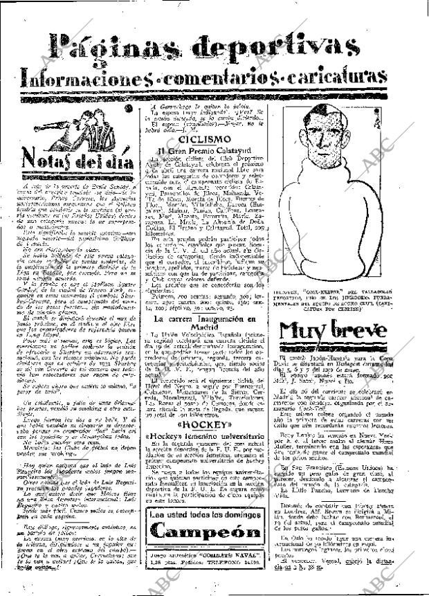 ABC MADRID 05-03-1933 página 59