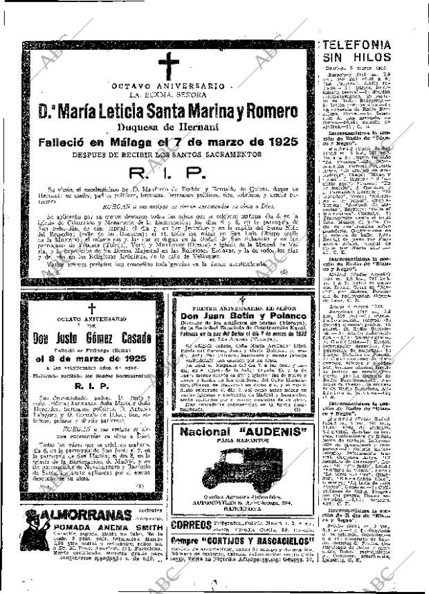 ABC MADRID 05-03-1933 página 63