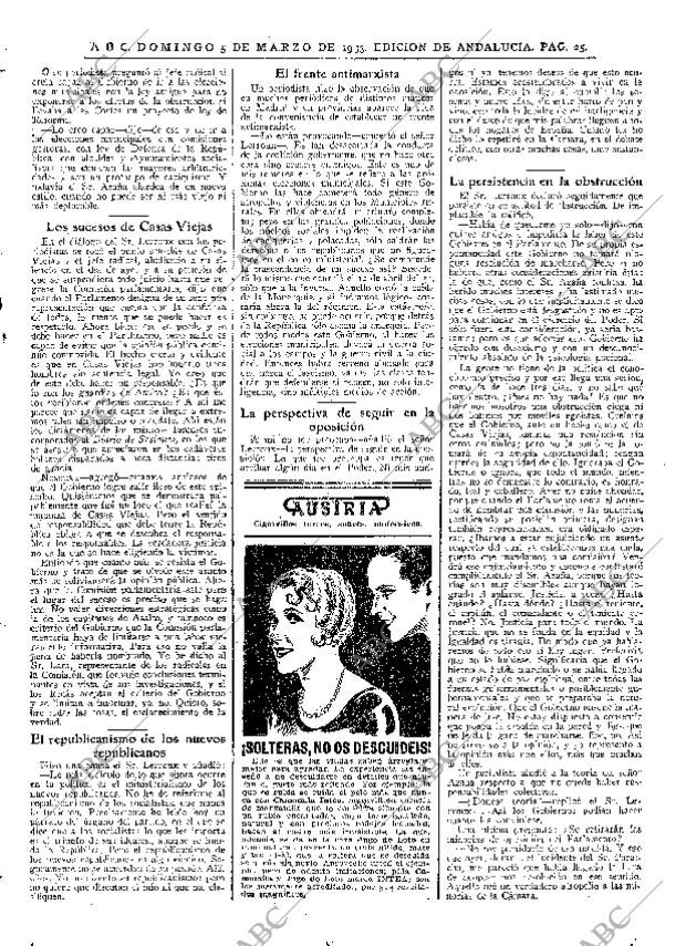 ABC SEVILLA 05-03-1933 página 21