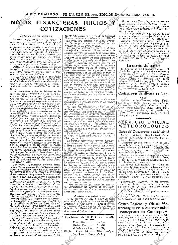 ABC SEVILLA 05-03-1933 página 41