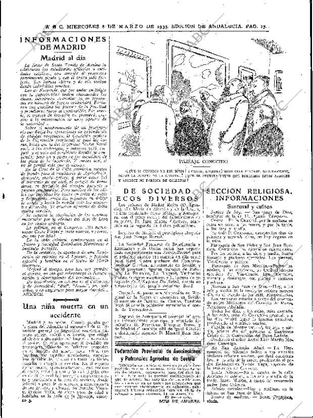 ABC SEVILLA 08-03-1933 página 27