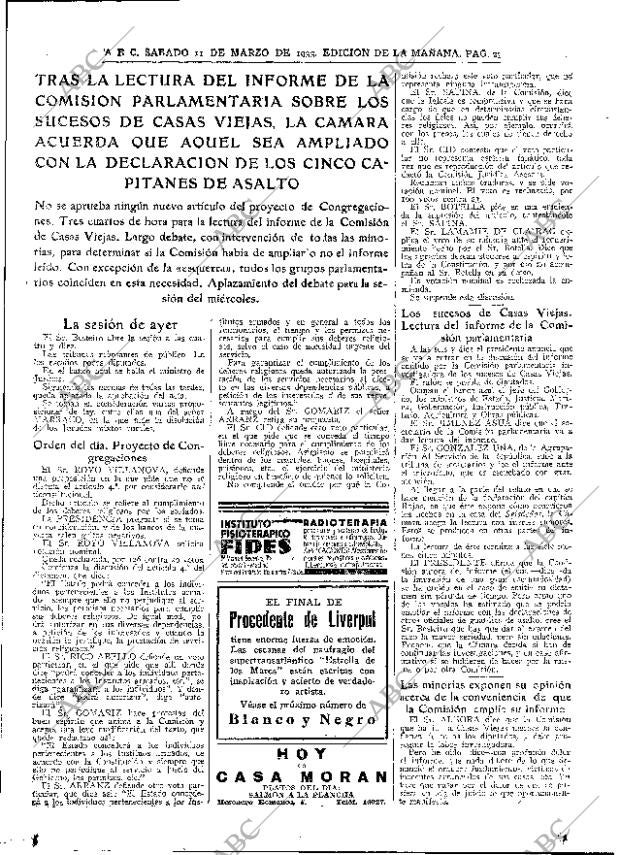ABC MADRID 11-03-1933 página 23