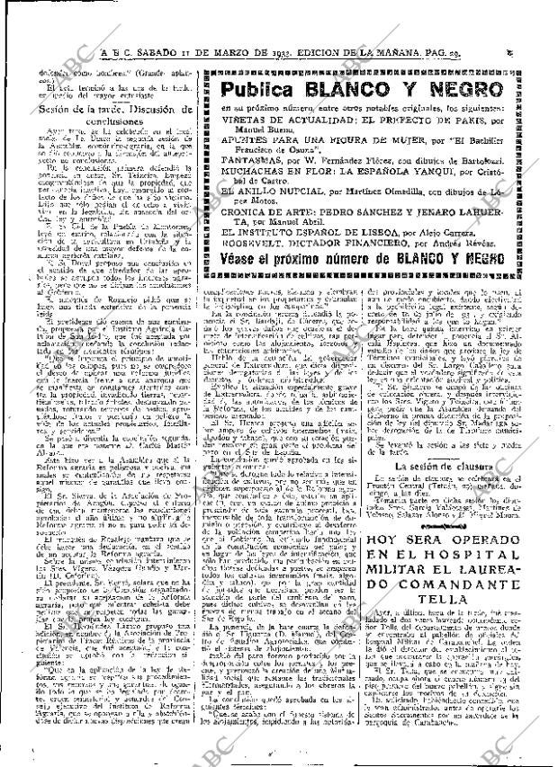 ABC MADRID 11-03-1933 página 29