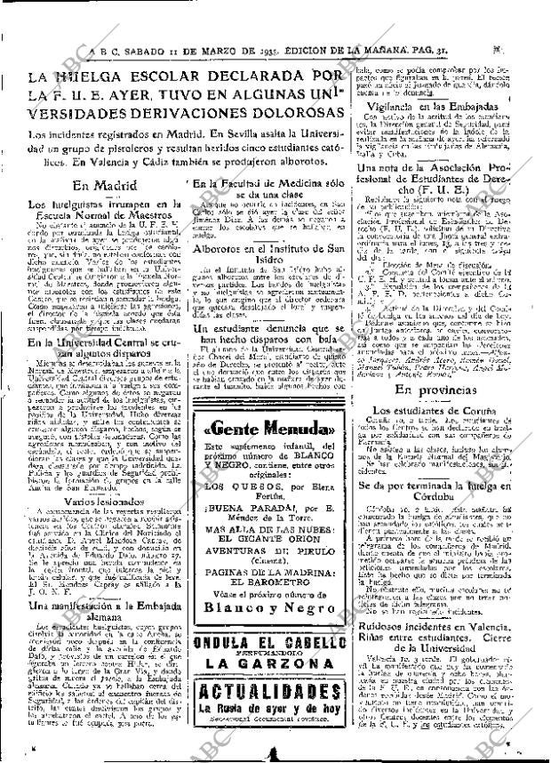 ABC MADRID 11-03-1933 página 31