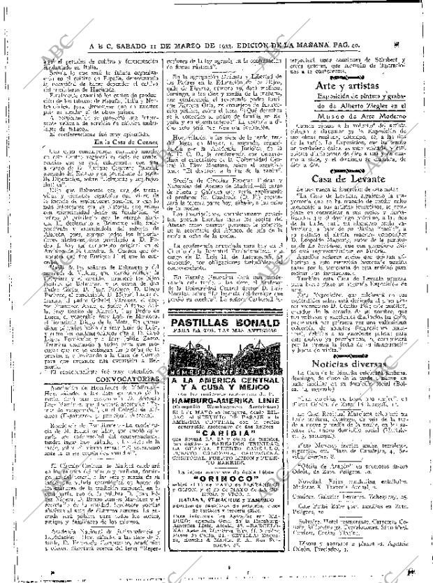 ABC MADRID 11-03-1933 página 40