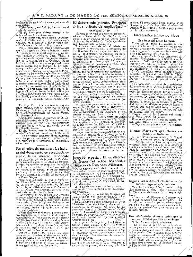 ABC SEVILLA 11-03-1933 página 16