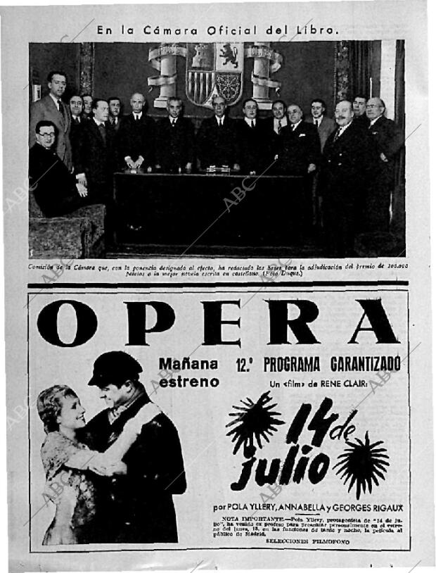 ABC MADRID 12-03-1933 página 20