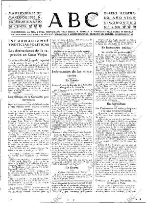 ABC MADRID 12-03-1933 página 33