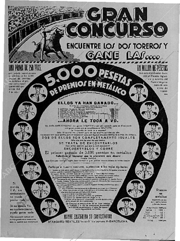 ABC MADRID 12-03-1933 página 6