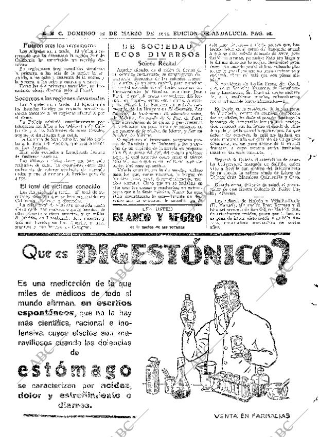 ABC SEVILLA 12-03-1933 página 28