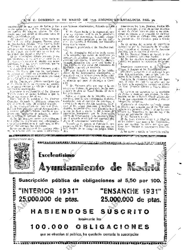 ABC SEVILLA 12-03-1933 página 30