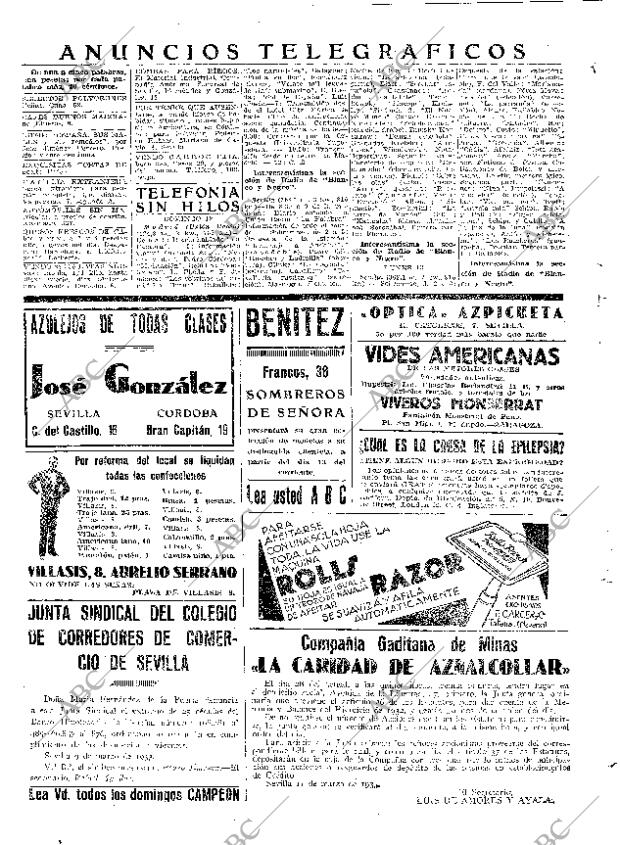 ABC SEVILLA 12-03-1933 página 48